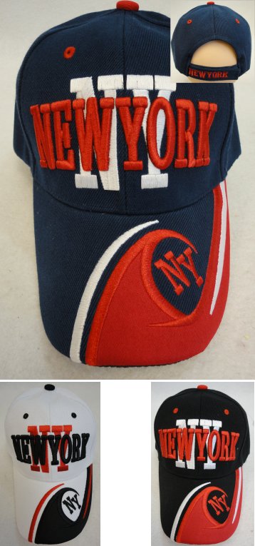 ''NEW YORK Hat ''''NY'''' [NY/Wave on Bill]''